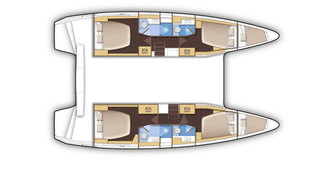 Lagoon 42 - 4 + 2 cab. Amici