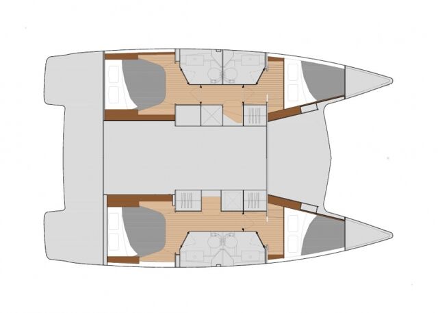 Fountaine Pajot Lucia 40 - 4 cab. Fortuna