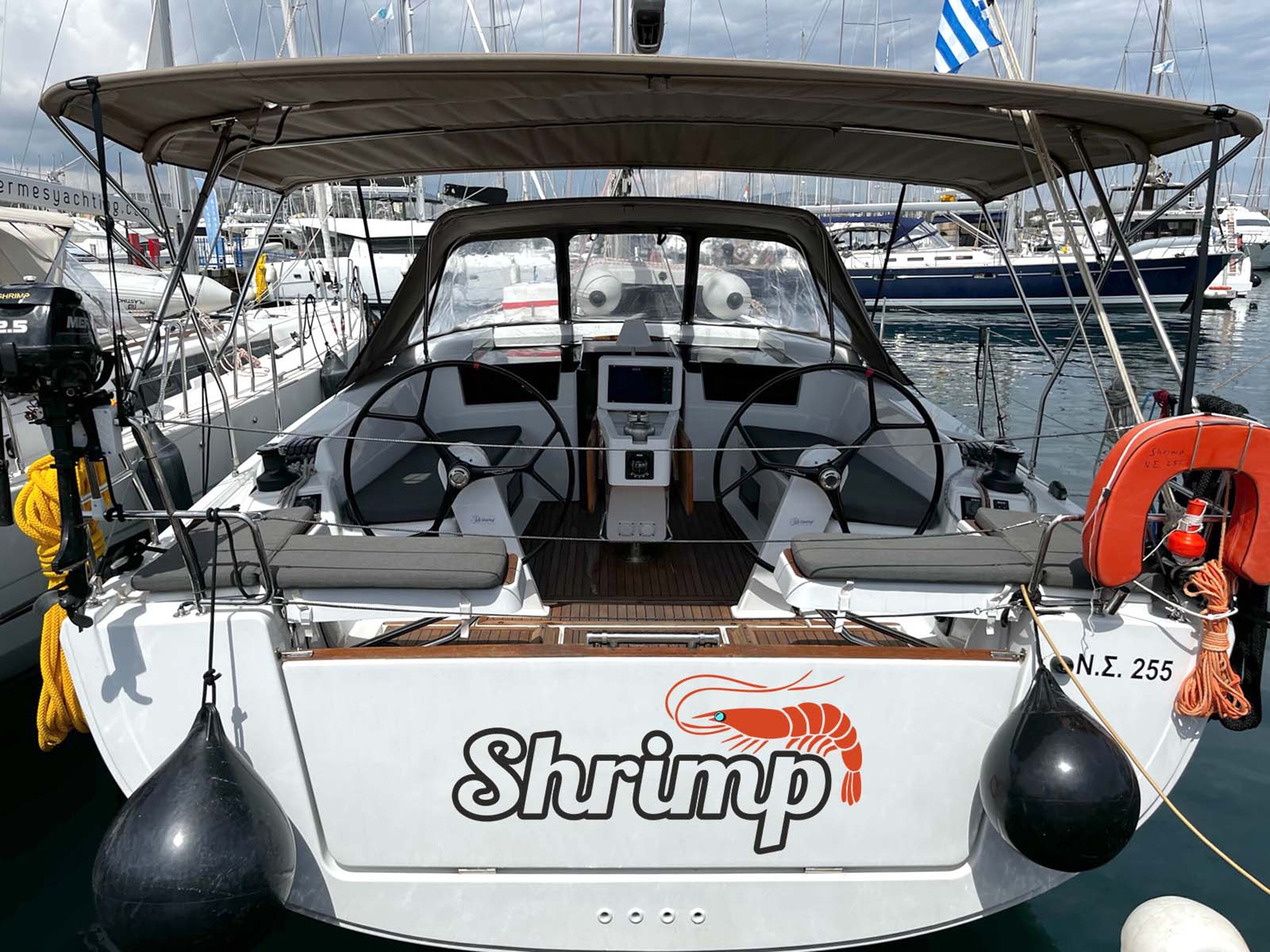 Hanse 418 - 3 cab. Shrimp