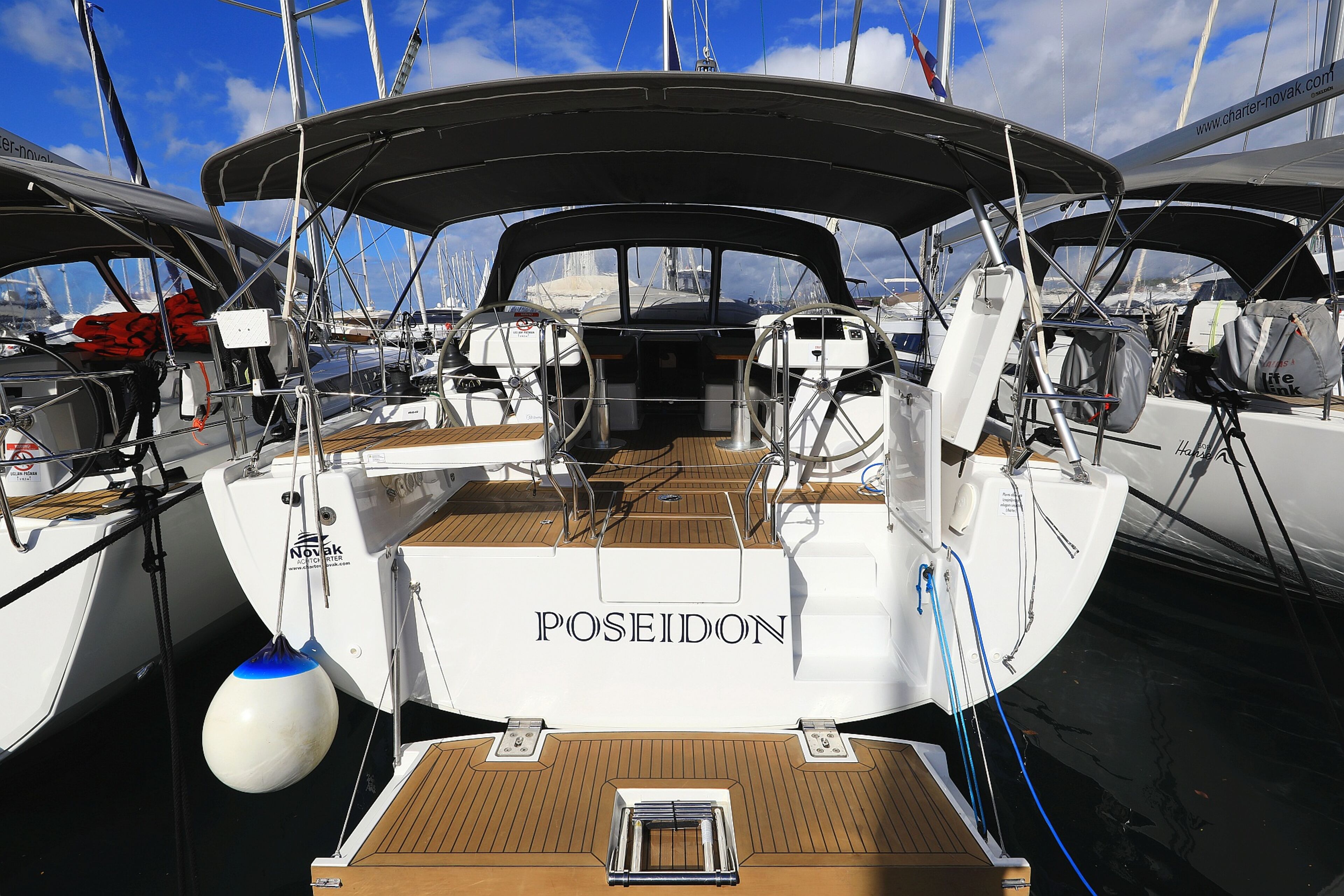 Hanse 508 - 5 + 1 cab. Poseidon