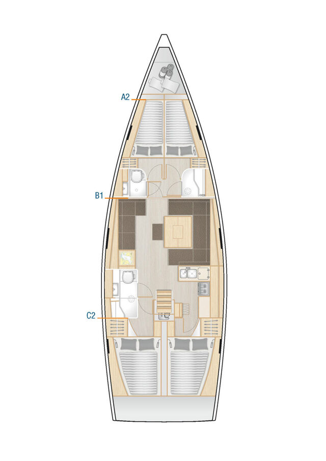 Hanse 458 Sarsala