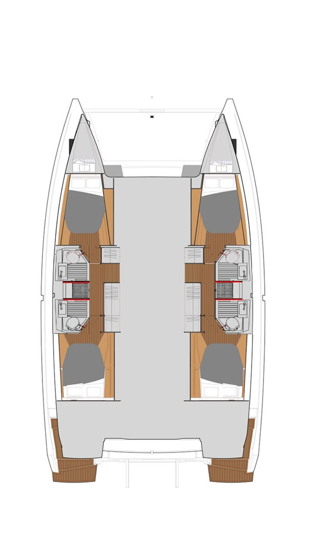 Fountaine Pajot Astrea 42 - 4 + 2 cab. Princess Kiara