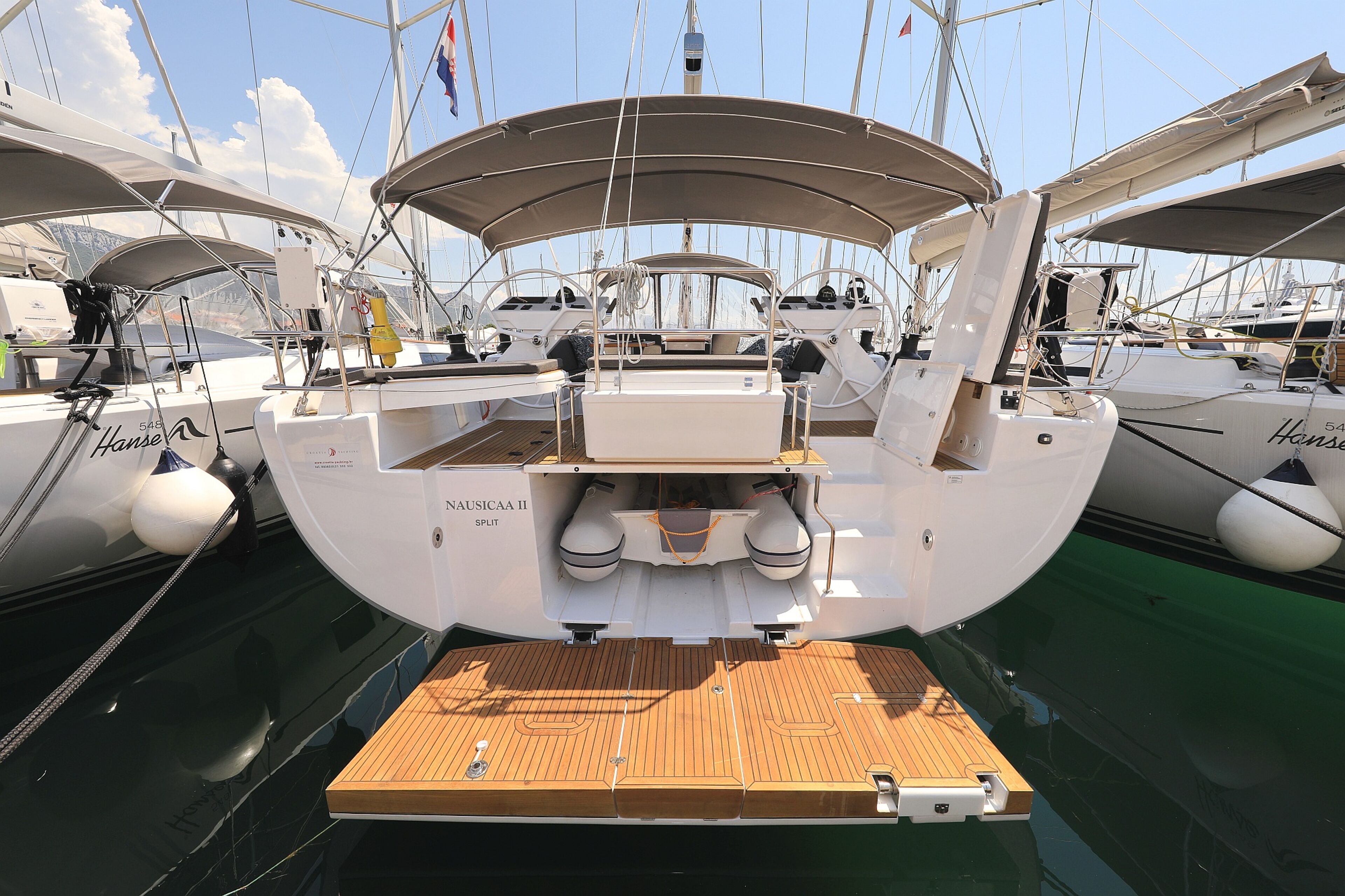 Hanse 588 - 4 + 1 cab. Nausicaa II