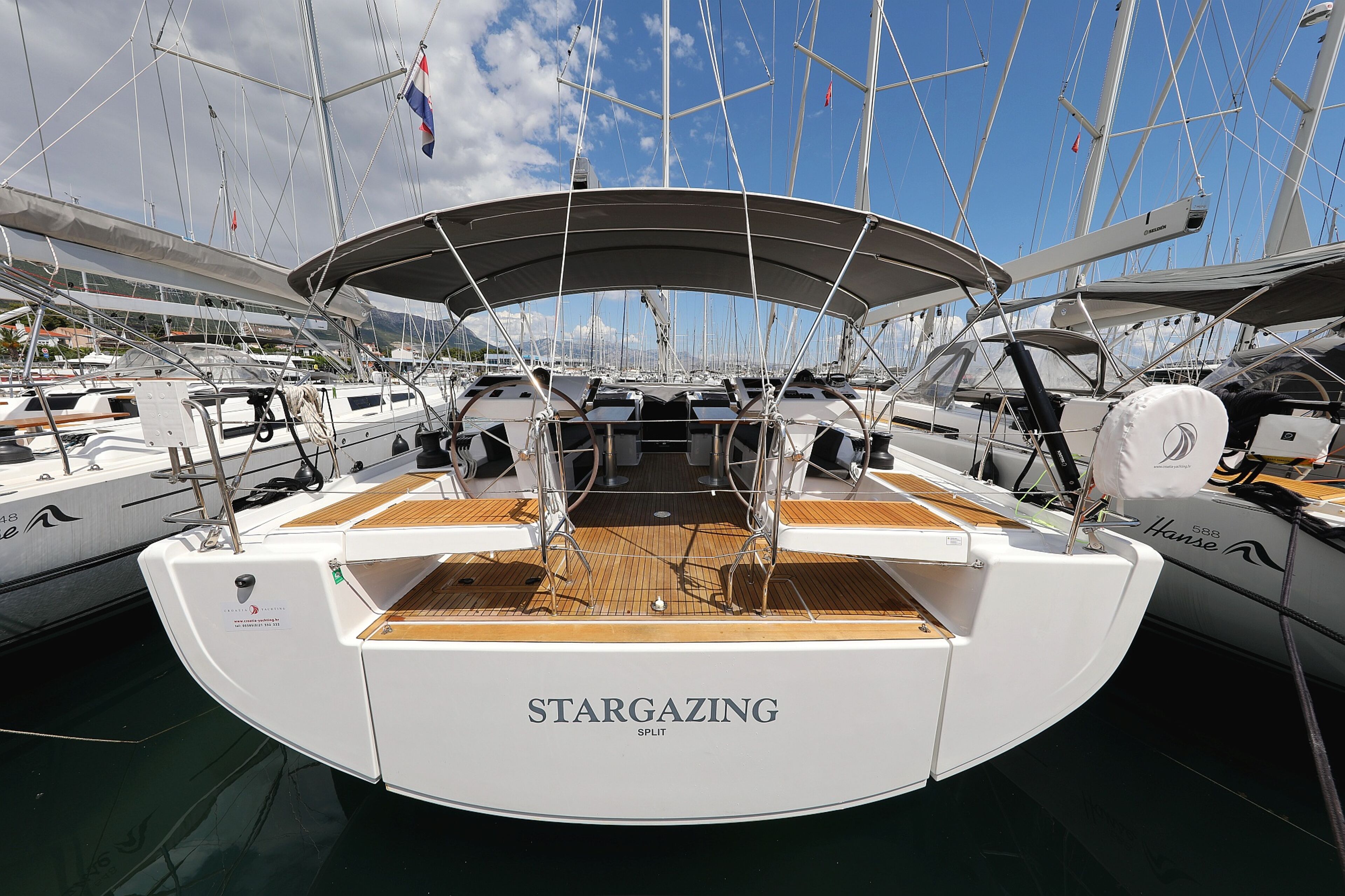 Hanse 548 - 5 + 1 cab. Stargazing