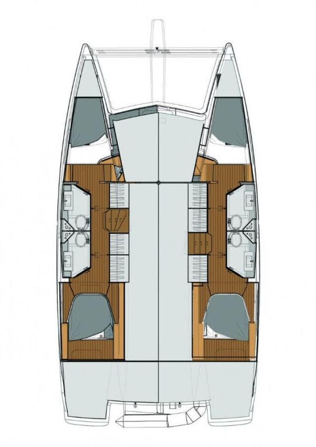 Fountaine Pajot Lucia 40 - 4 cab. Canopus