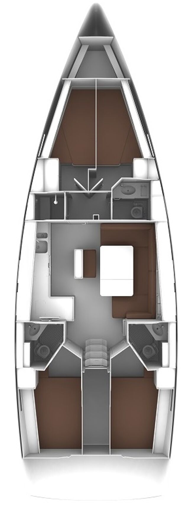 Bavaria Cruiser 46 - 4 cab. Santiago