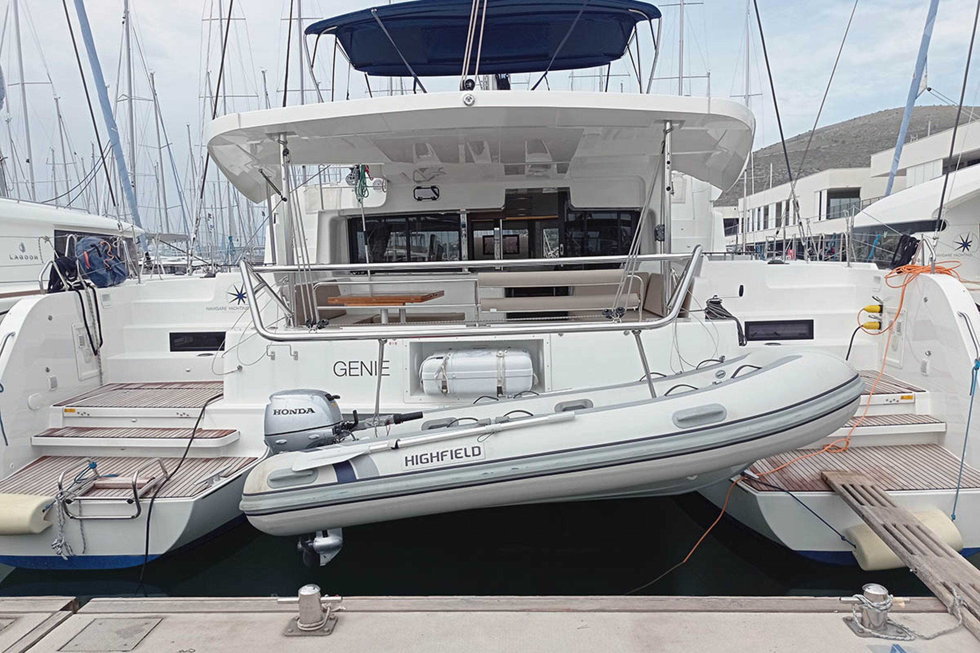 Lagoon 46 - 4 + 2 cab. Genie