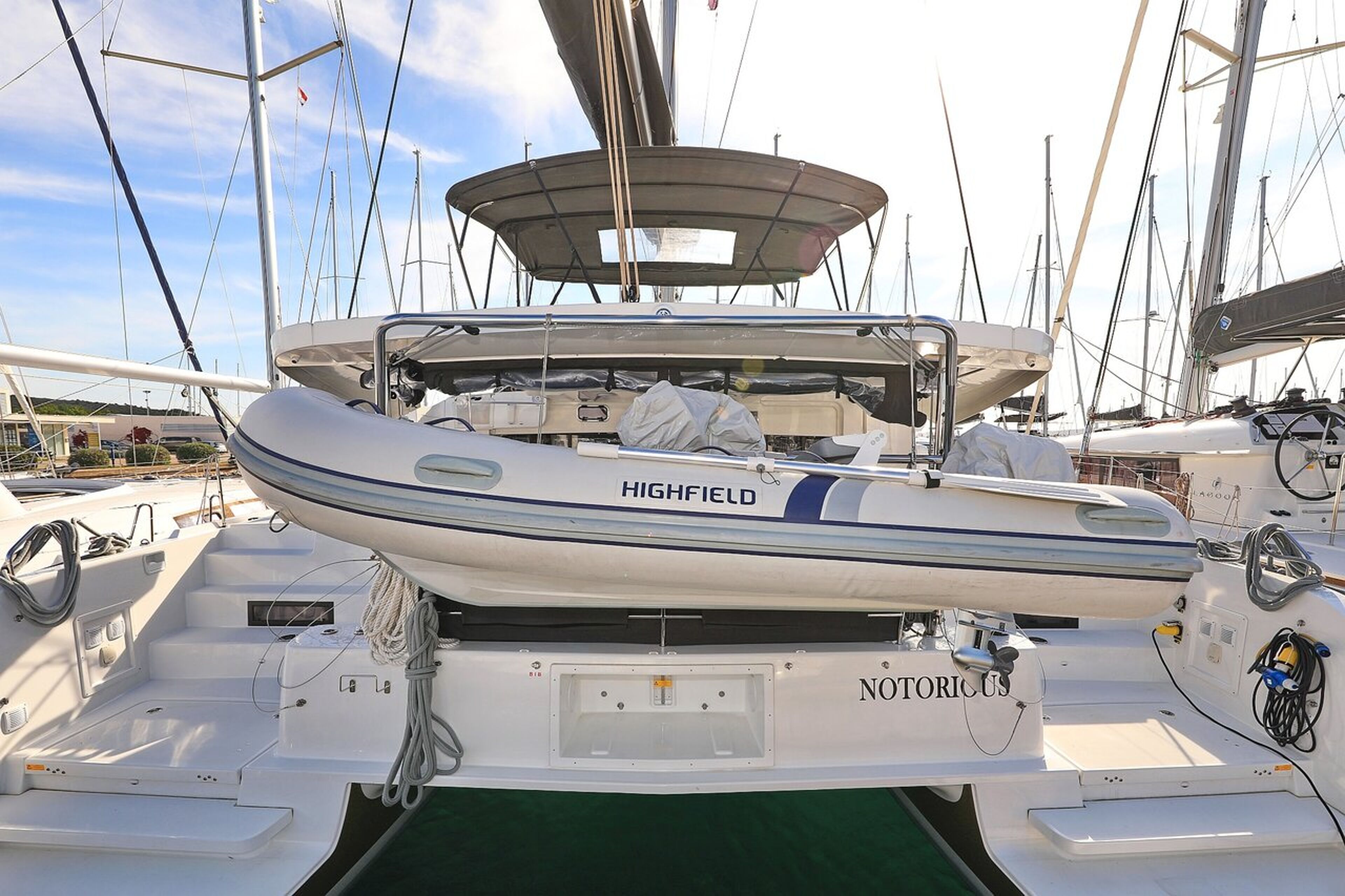 Lagoon 46 - 4 + 2 cab. Notorious