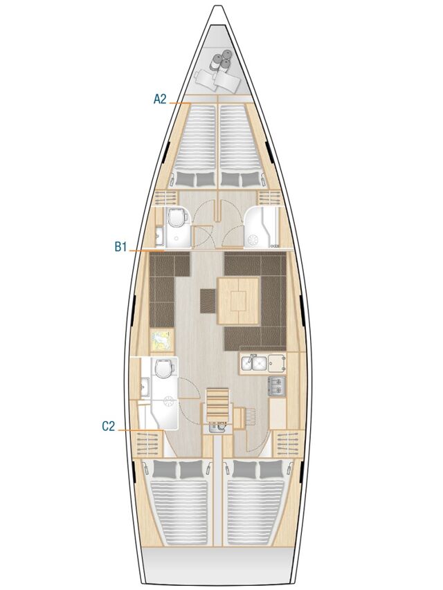 Hanse 458 Melusine