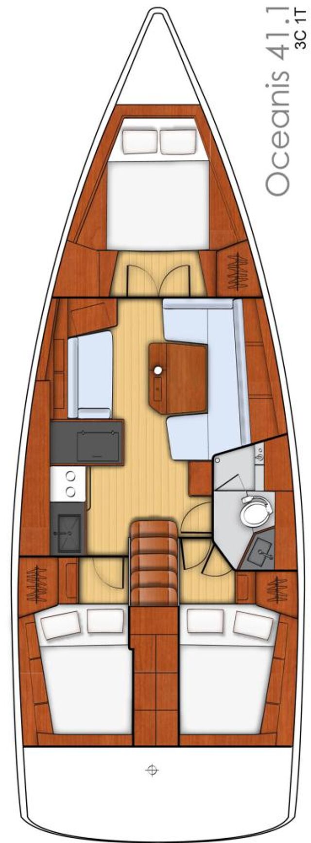Oceanis 41.1 White Beauty