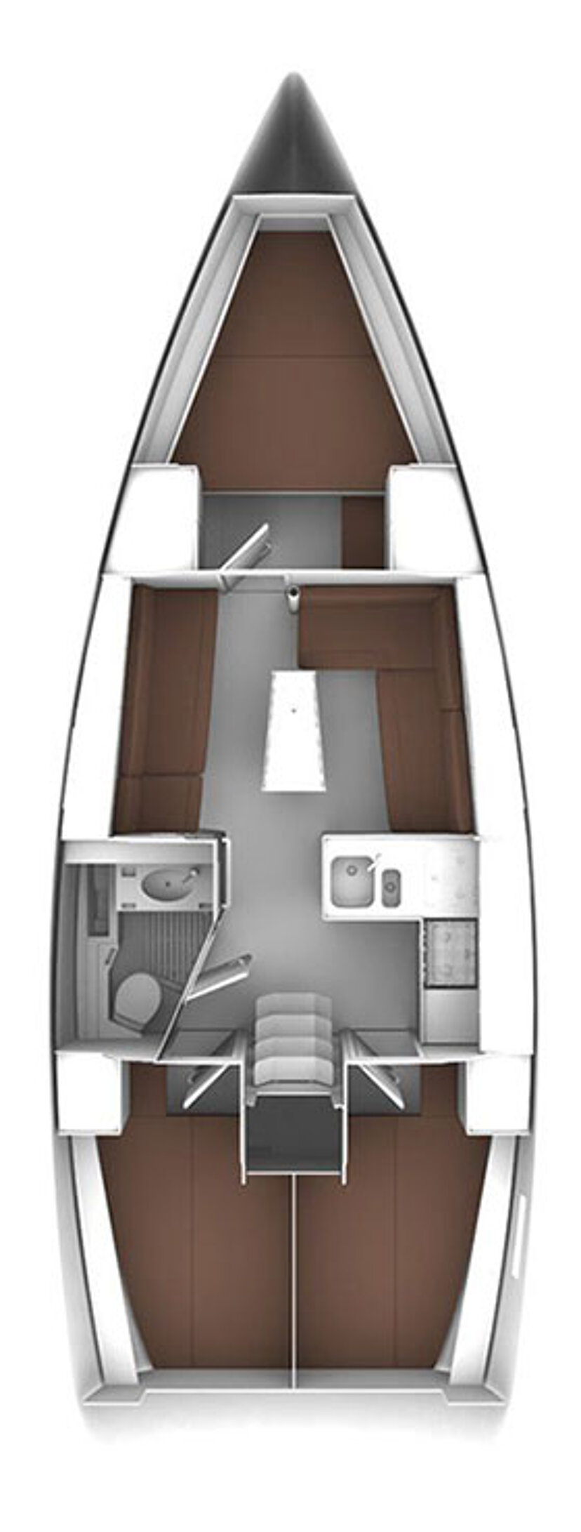 Bavaria Cruiser 37 - 3 cab. Merara