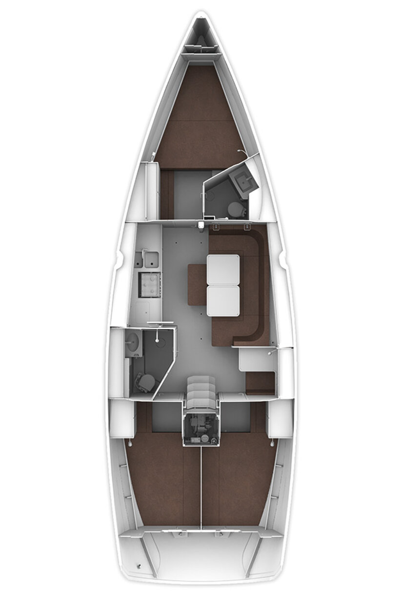 Bavaria Cruiser 41 - 3 cab. MH 57