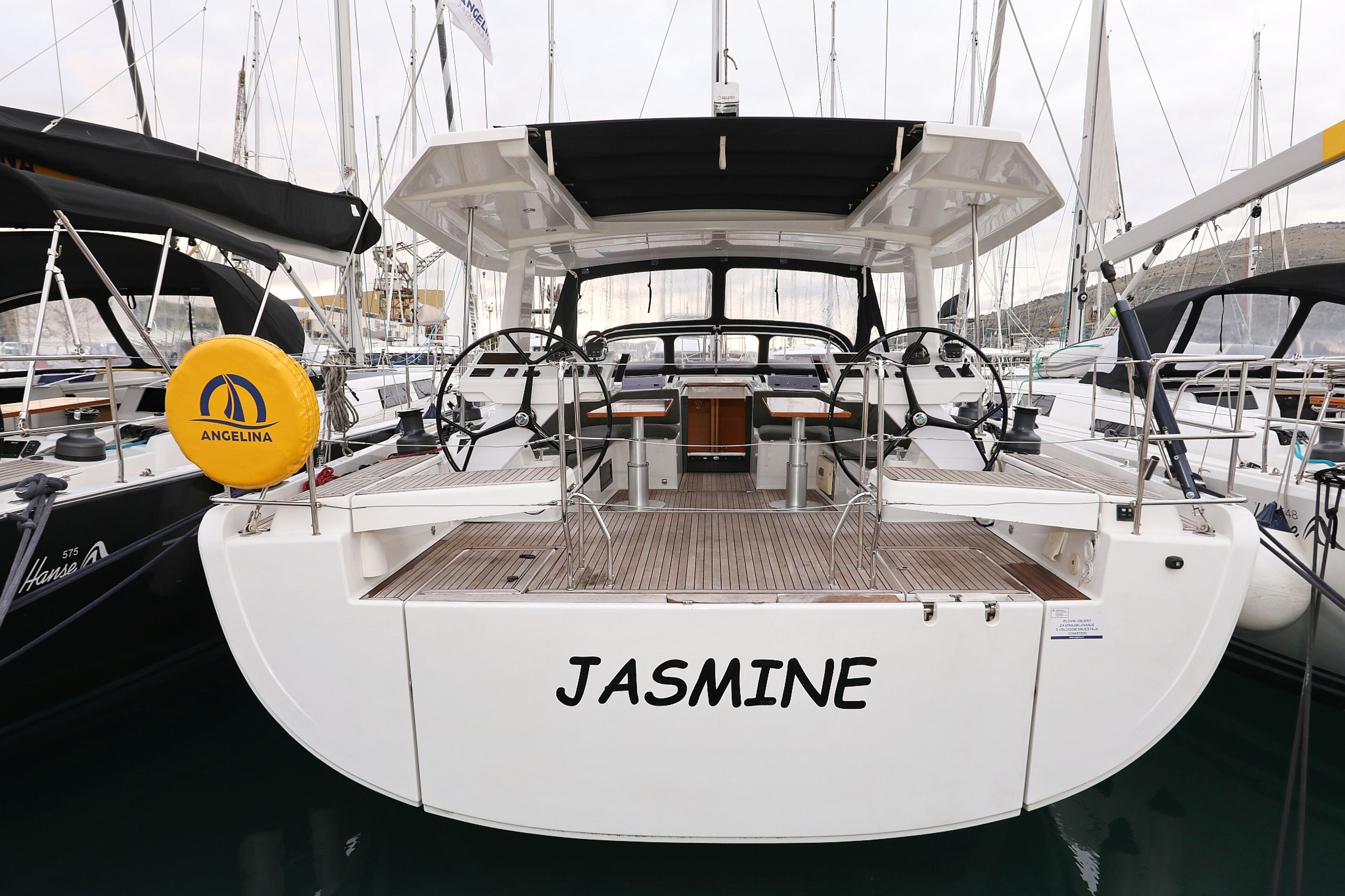 Hanse 588 - 5 + 1 cab. Jasmine