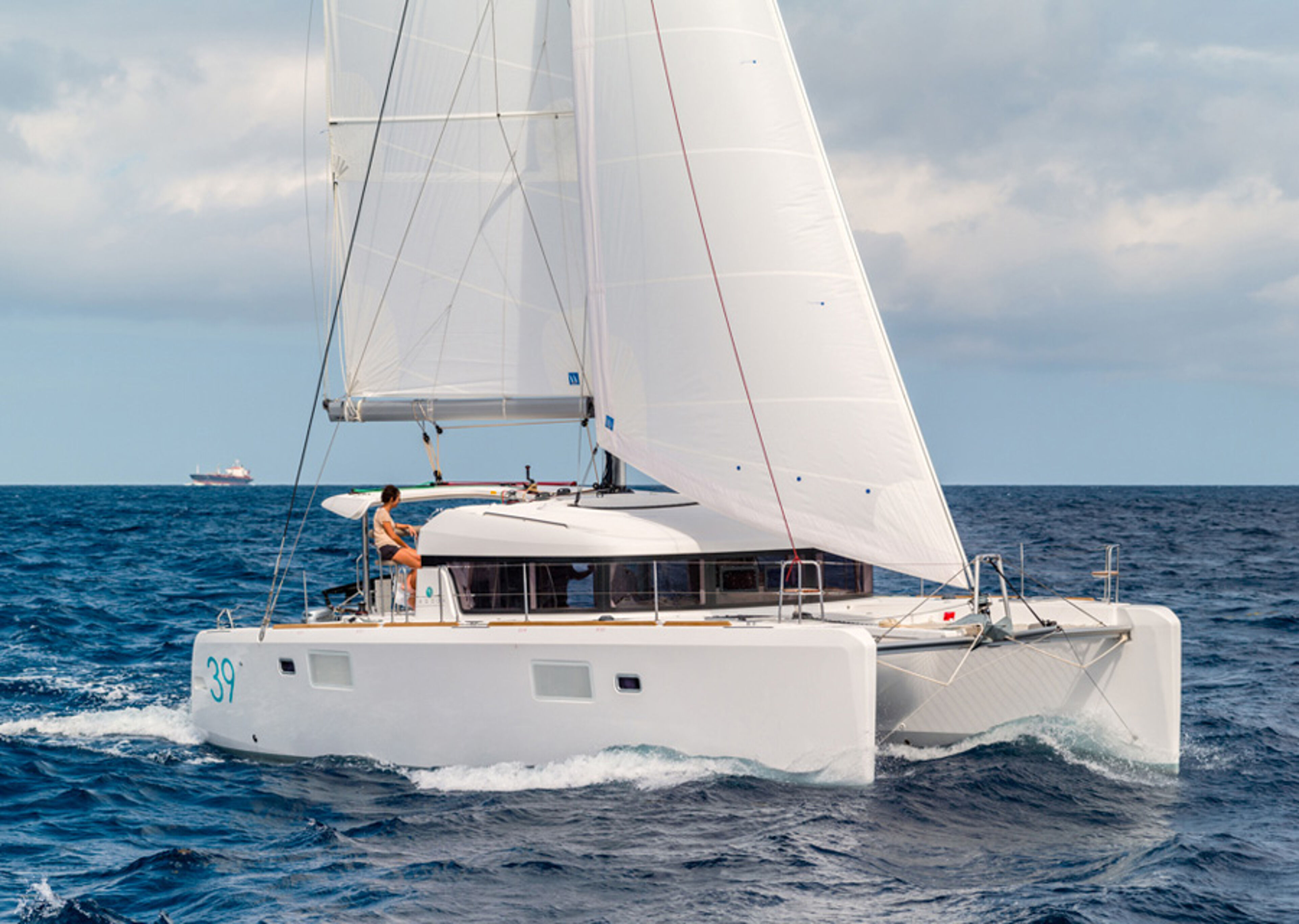 Lagoon 39 - 4 + 2 cab. Bob Cat
