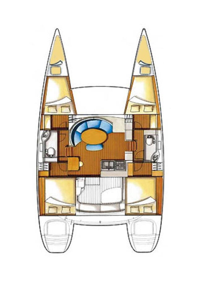 Lagoon 380 - 4 + 2 cab. Xenia