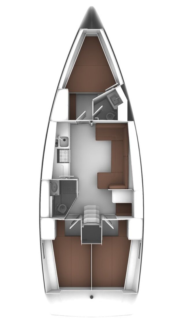 Bavaria Cruiser 41 - 3 cab. Anemoessa