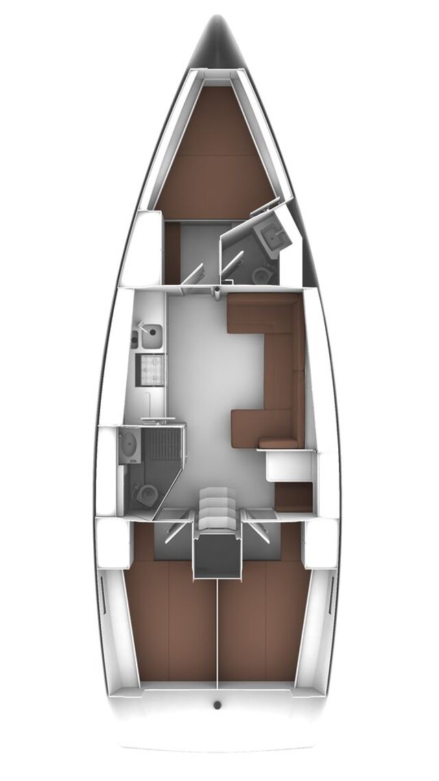 Bavaria Cruiser 41 - 3 cab. Anemoessa