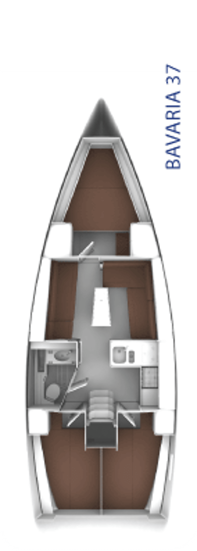Bavaria Cruiser 37 - 3 cab. Maci
