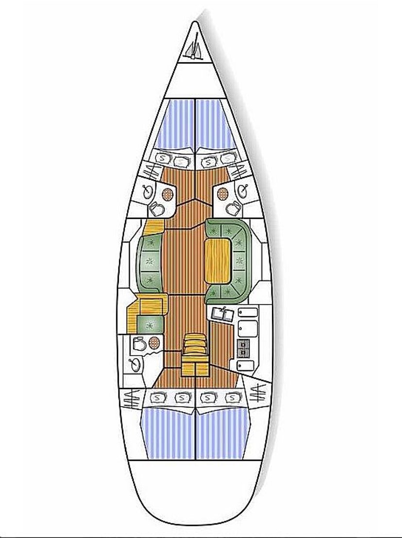Sun Odyssey 49 DS Idrea