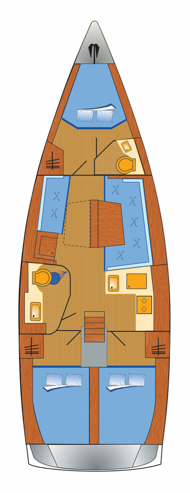 Hanse 418 - 3 cab. Laysan