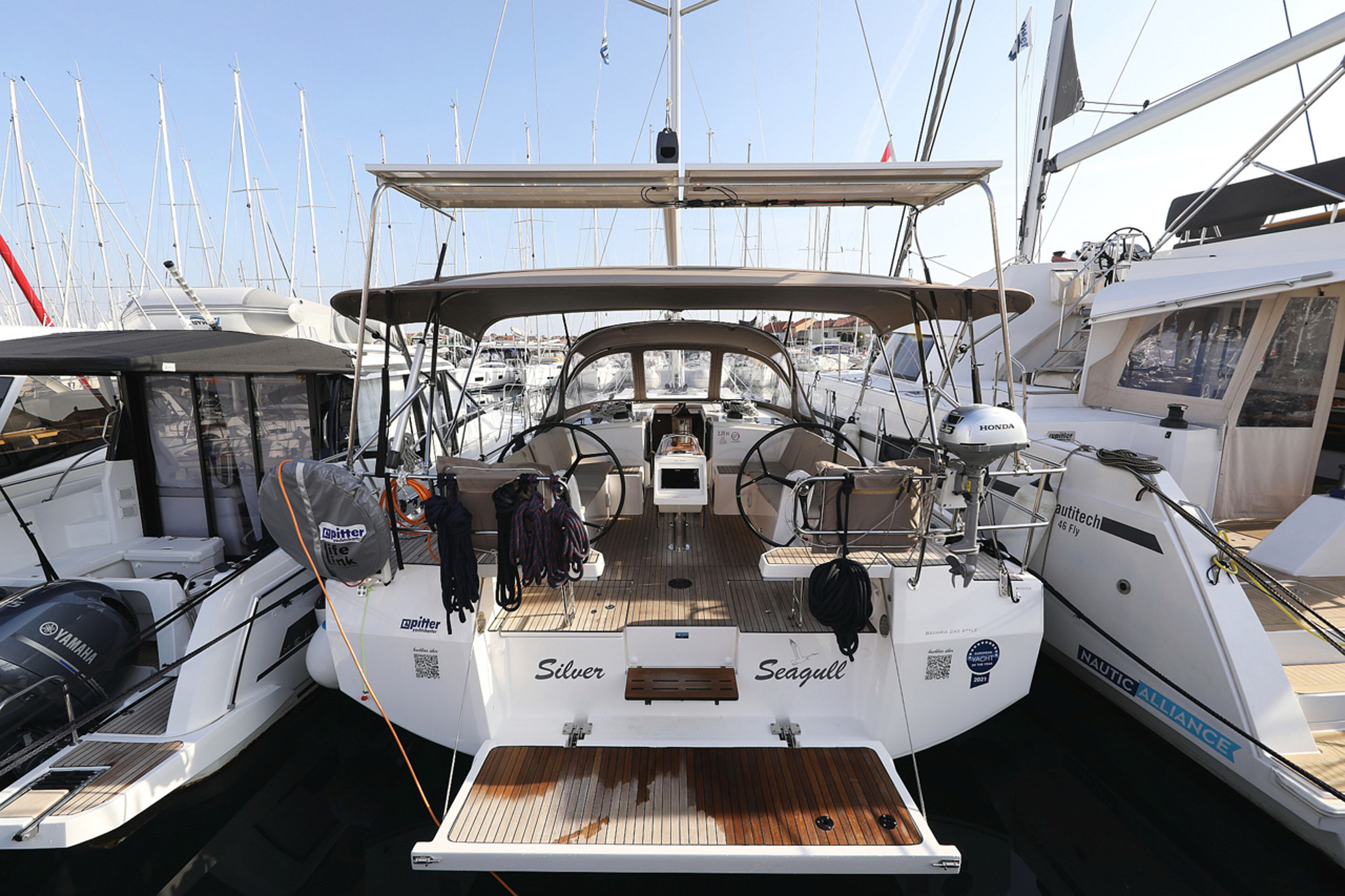 Bavaria C42 Style Silver Seagull