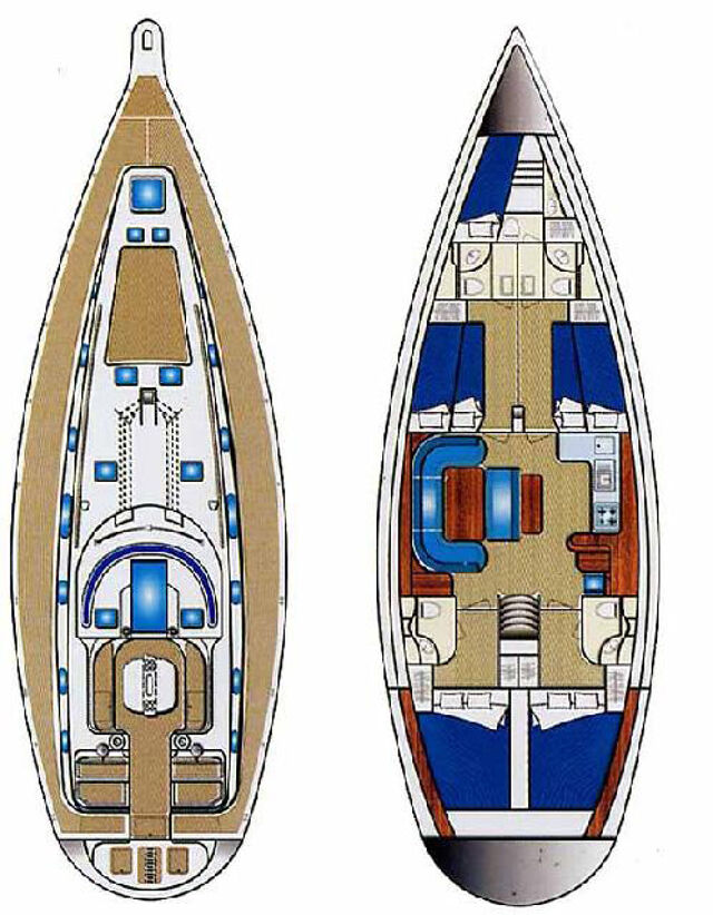 Ocean Star 51.2 - 5 cab. Stavroula