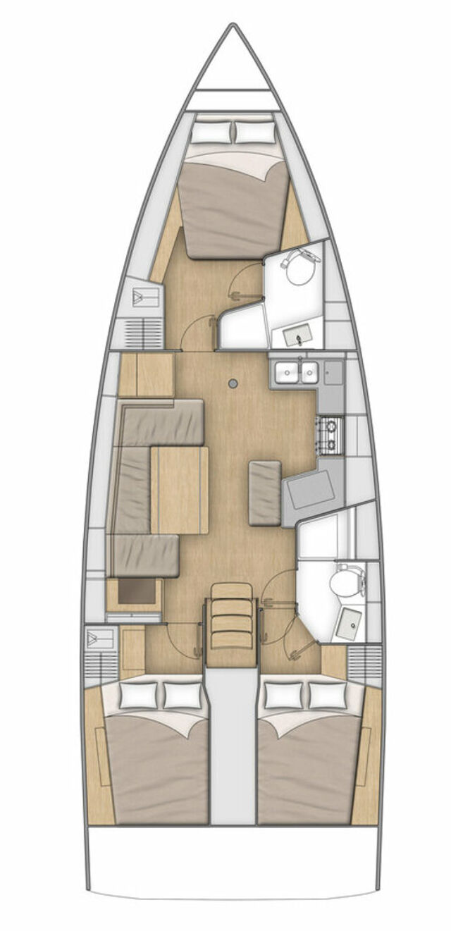 Oceanis 40.1 - 3 cab. Keiki