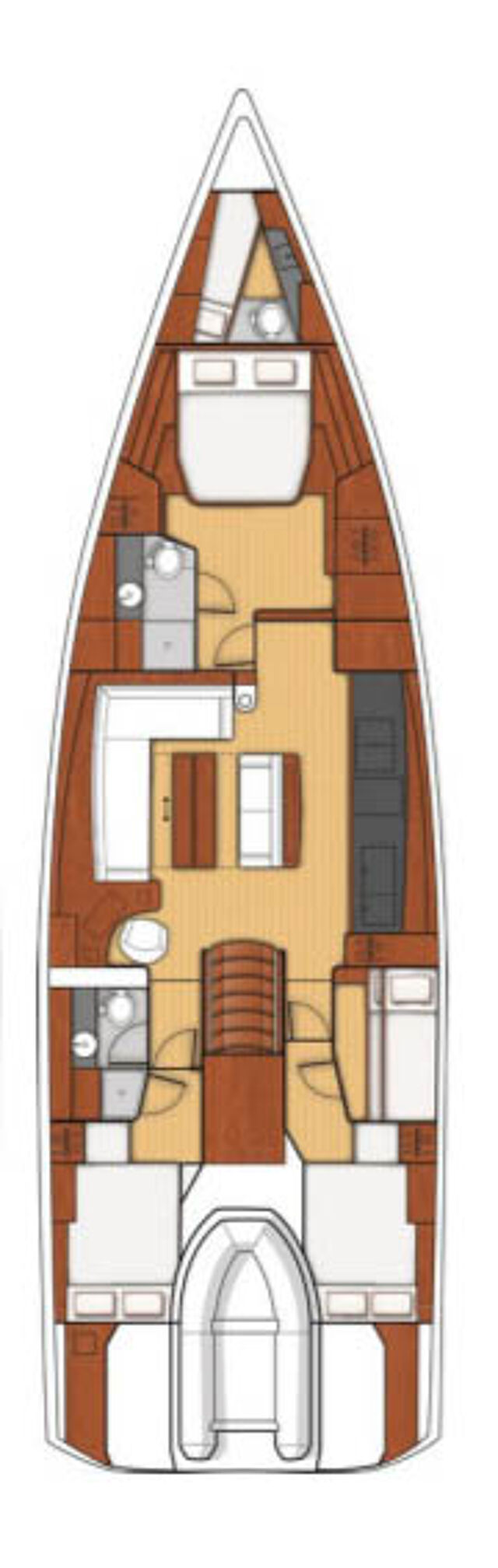 Oceanis Yacht 62 - 4 + 1	 Penultimo 