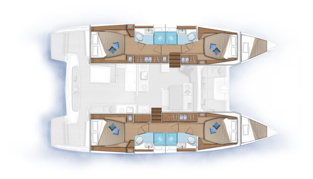 Lagoon 46 - 4 + 2 cab. Emmelia