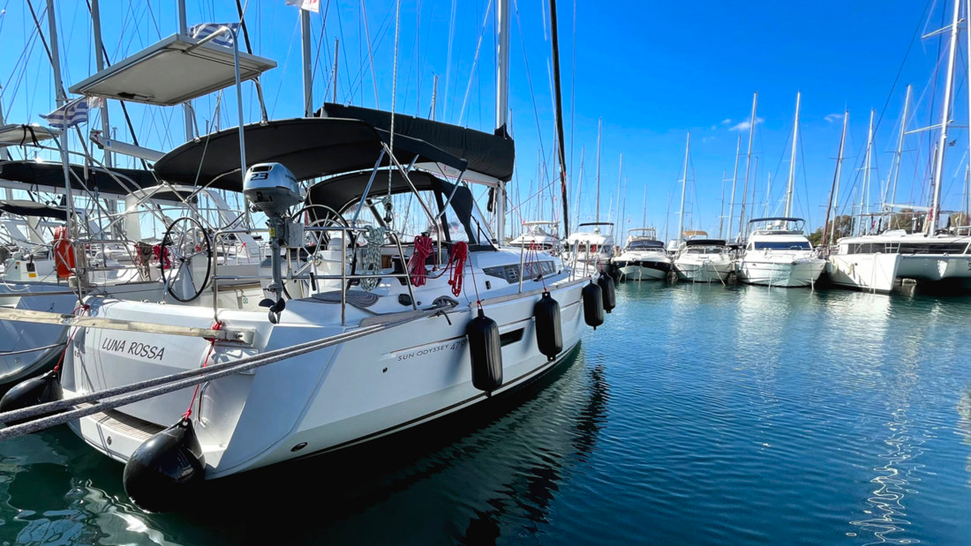 Sun Odyssey 479 - 4 cab. Luna Rossa