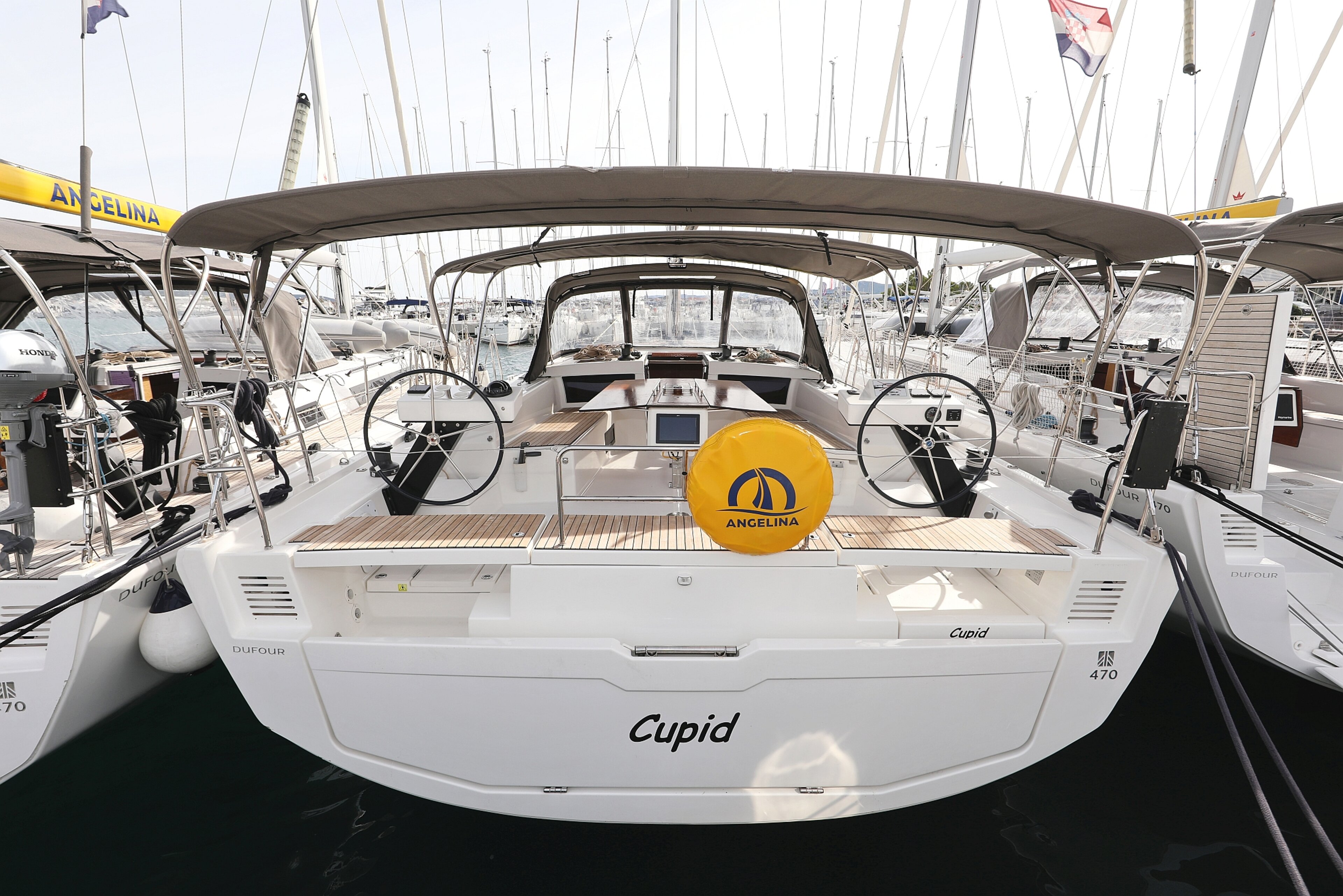 Dufour 470 - 5 cab. Cupid