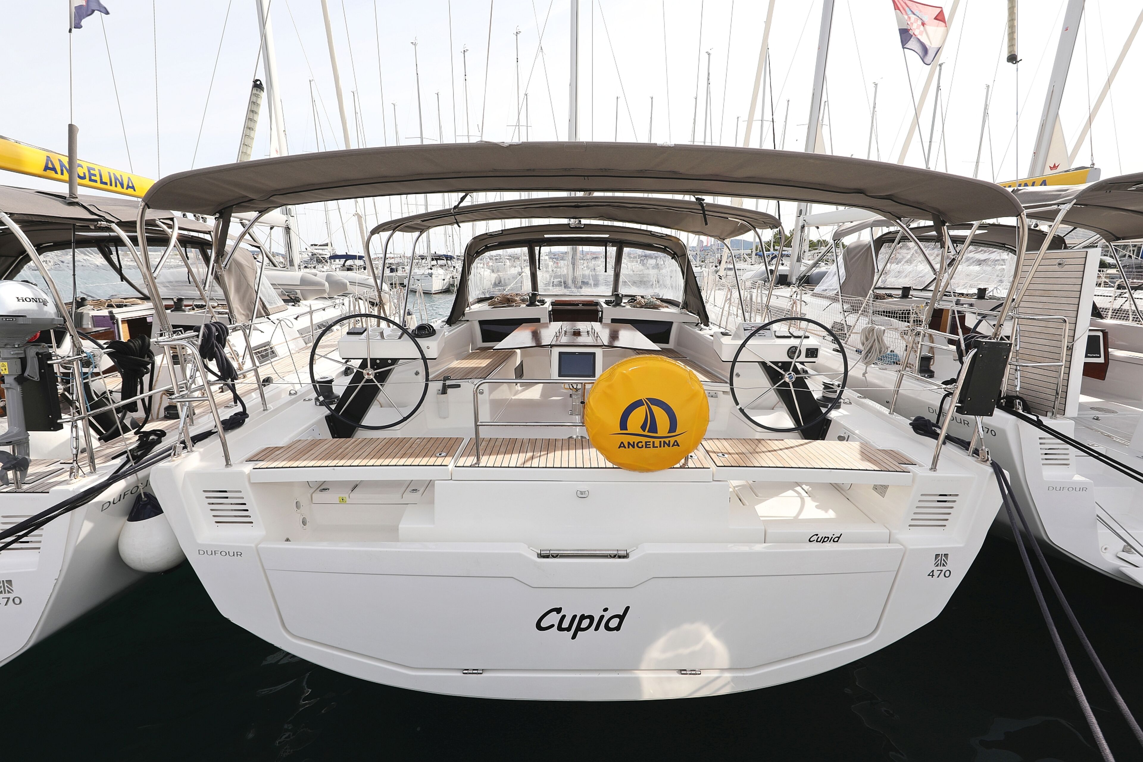 Dufour 470 - 5 cab. Cupid