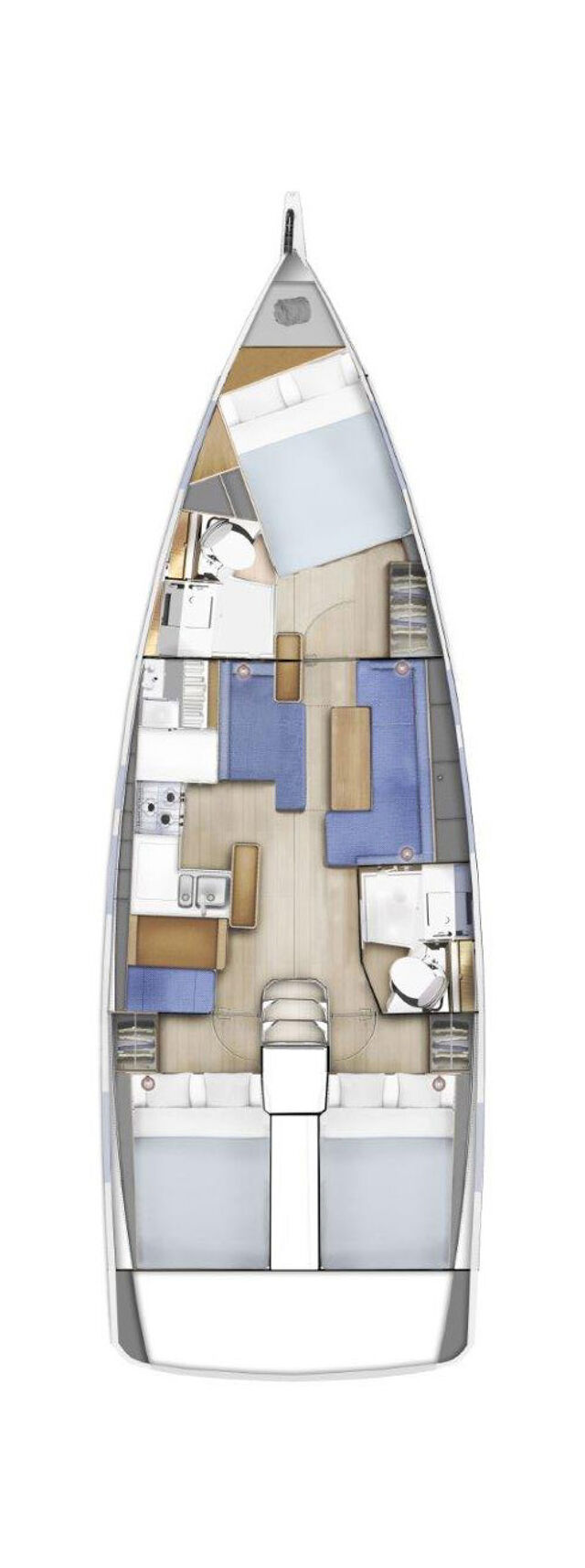 Sun Odyssey 410 - 3 cab. Sea Whisper