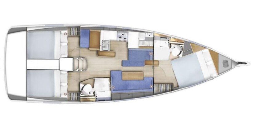 Sun Odyssey 410 - 3 cab. Nami