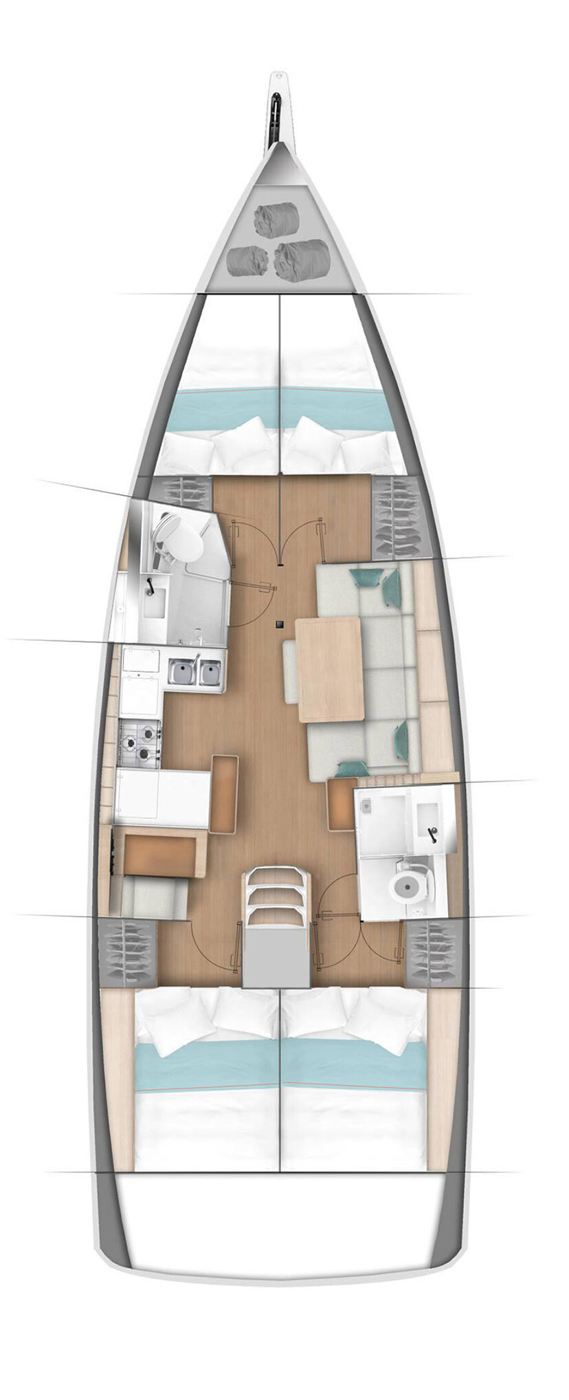 Sun Odyssey 440 Dory