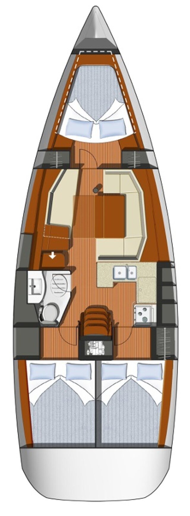 Sun Odyssey 37 Sipica