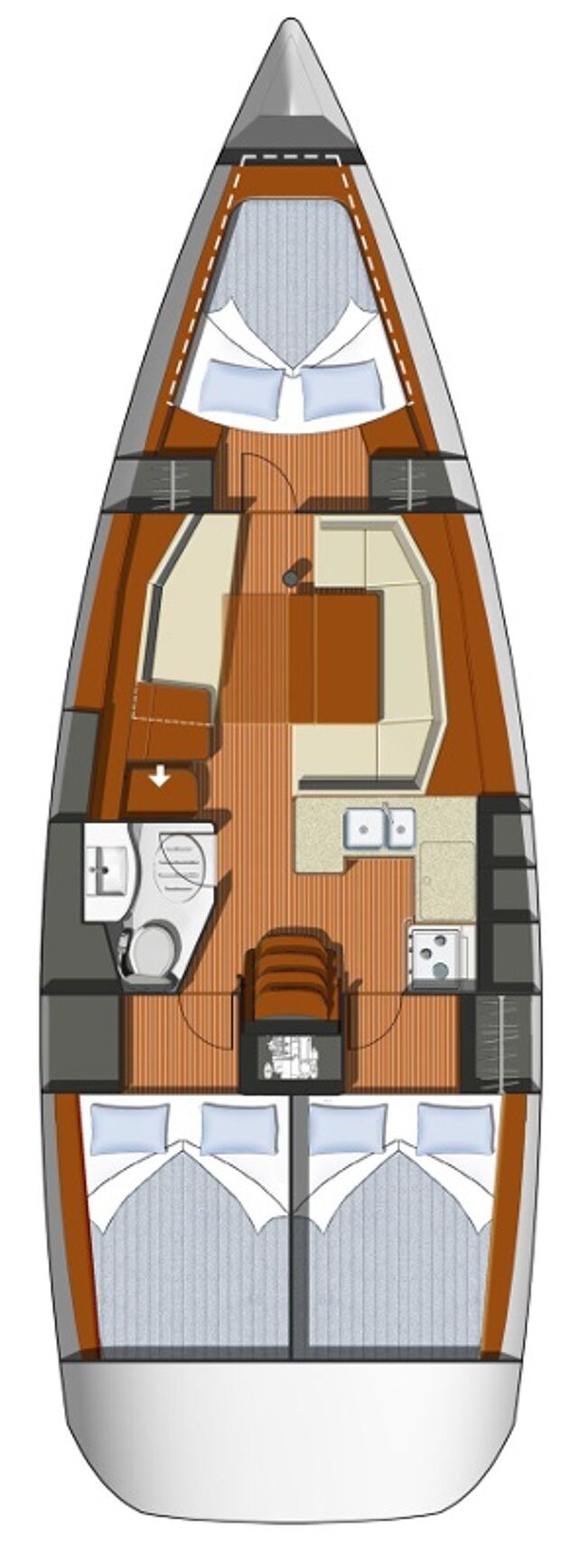 Sun Odyssey 37 Sipica