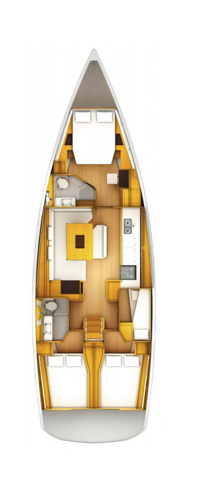 Sun Odyssey 509 - 4 cab. Ilona