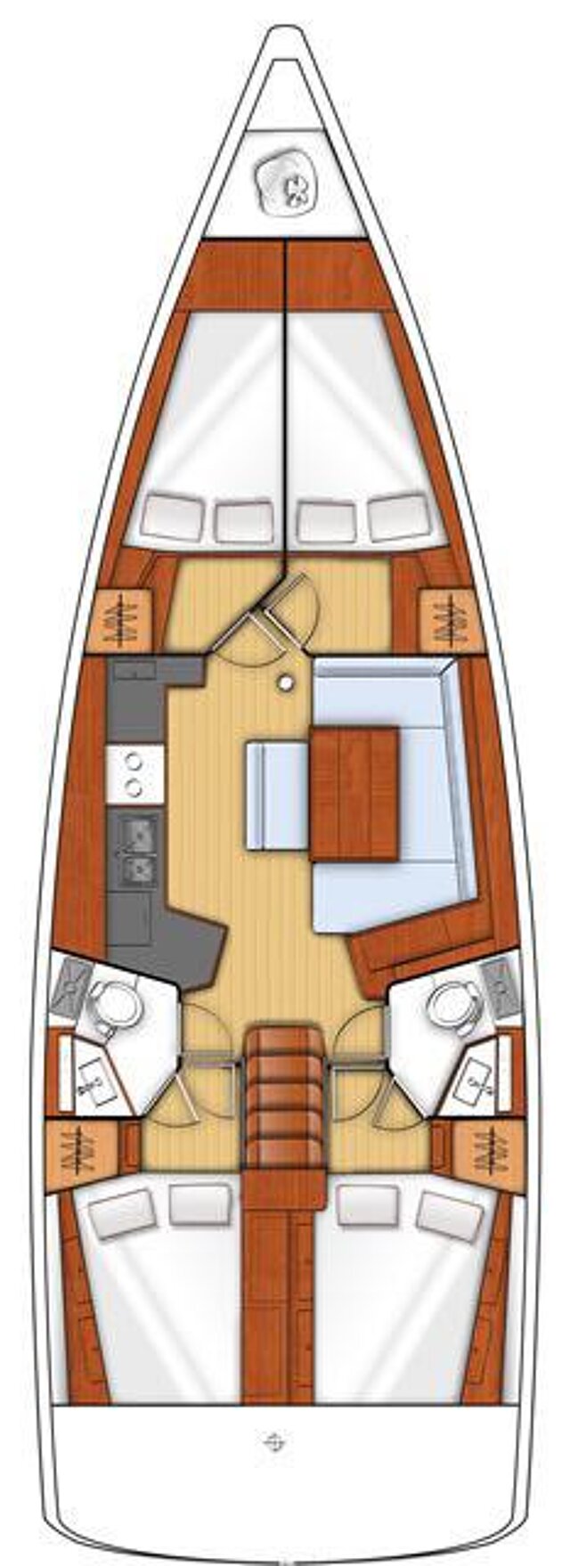 Oceanis 45 - 4 cab. Mediterraneo