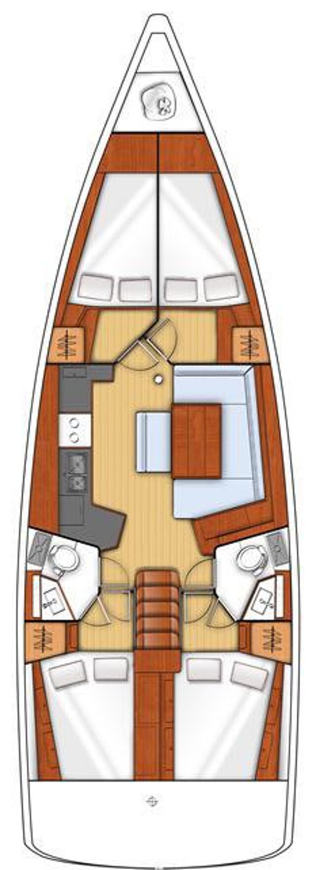 Oceanis 45 - 4 cab. Mediterraneo