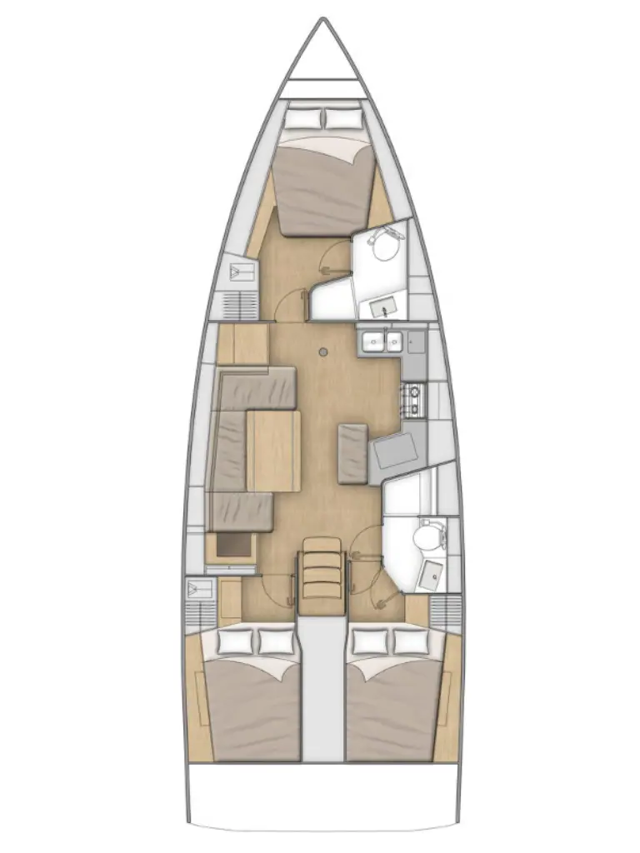 Oceanis 40.1 - 3 cab. Eylin