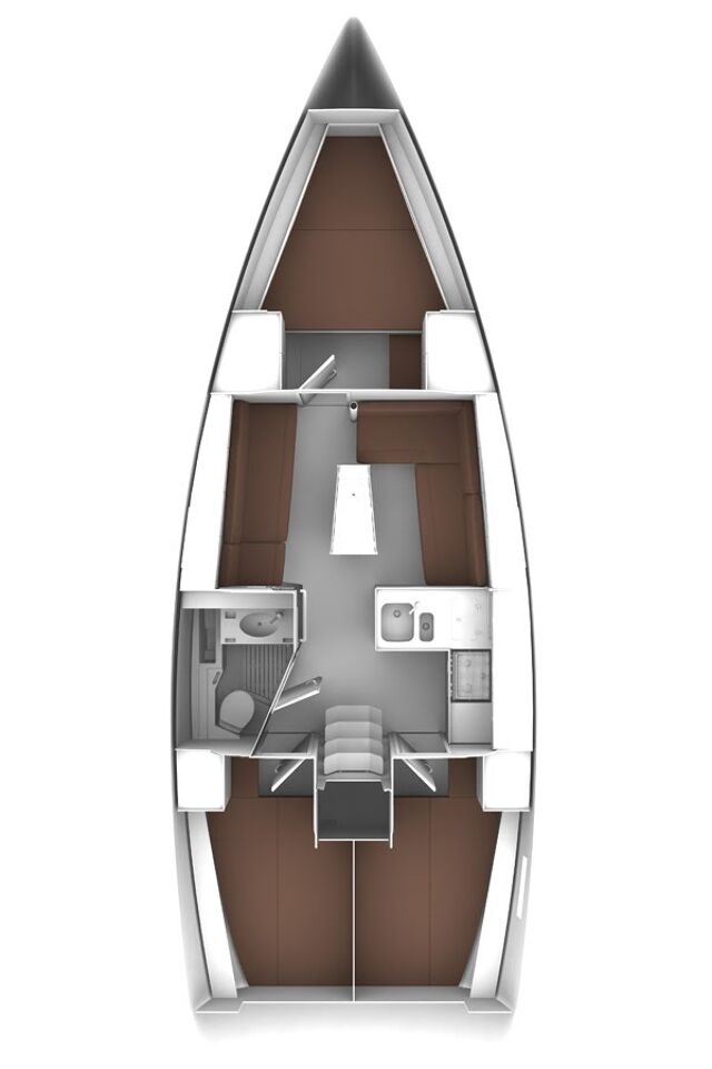 Bavaria Cruiser 37 - 3 cab. Smiley