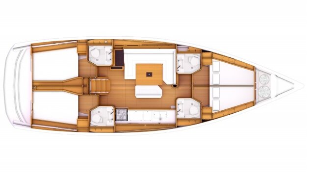 Sun Odyssey 479 - 4 cab. Azzurra