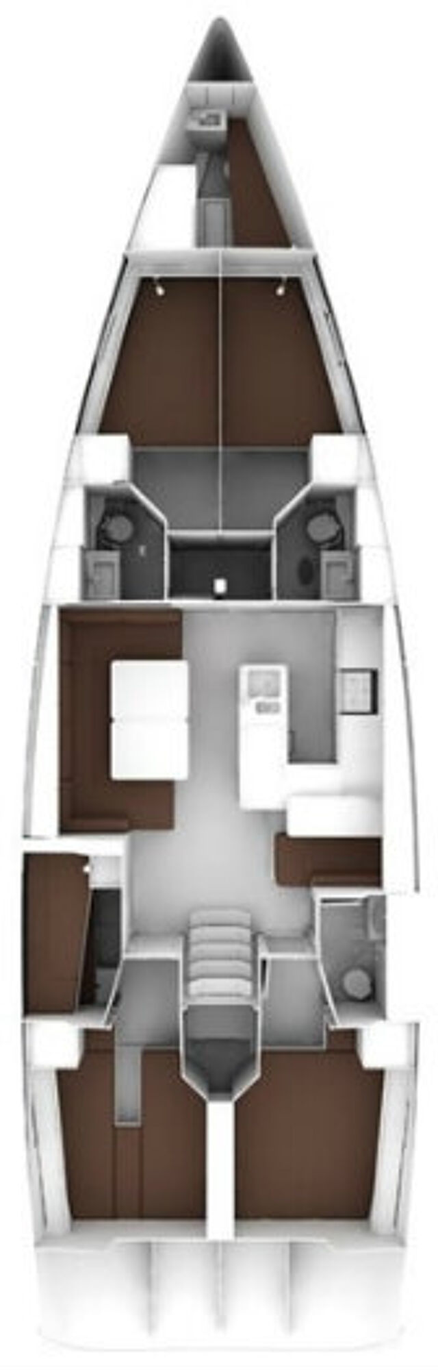 Bavaria Cruiser 56 - 5 + 1 cab. Searex
