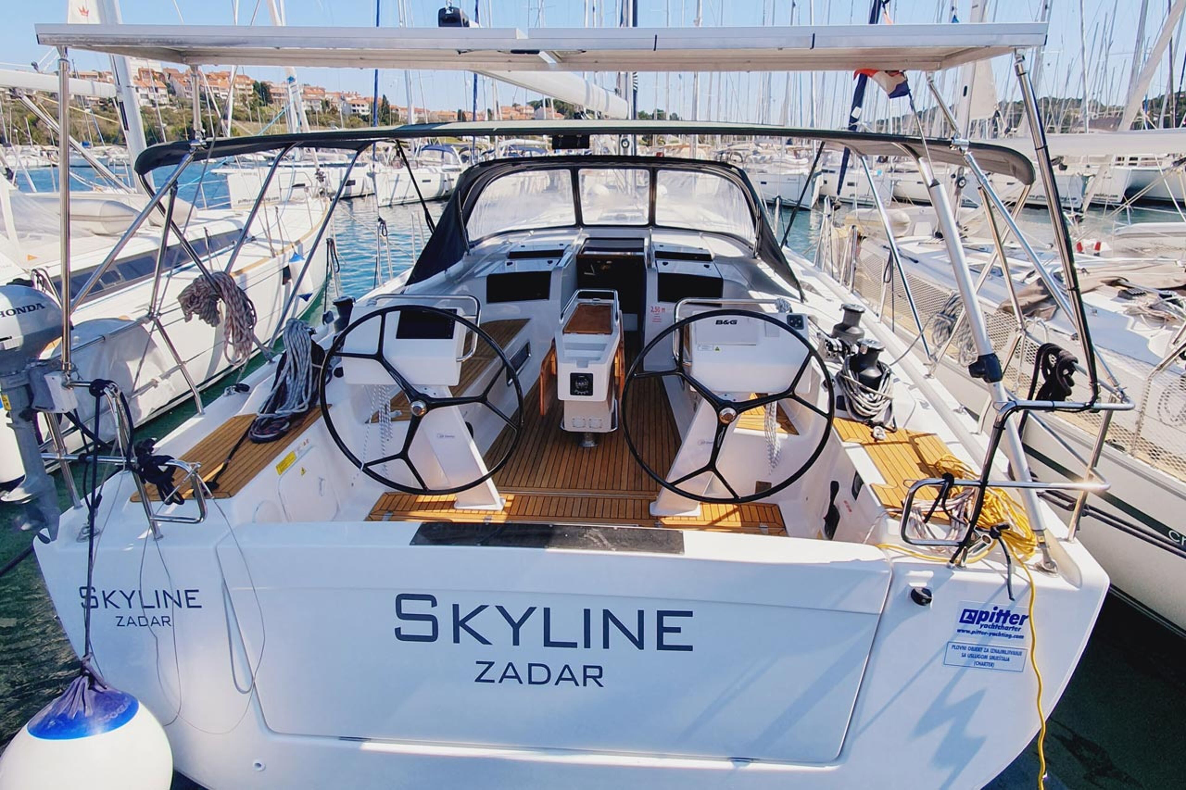 Hanse 505 - 5 + 1 cab. Skyline