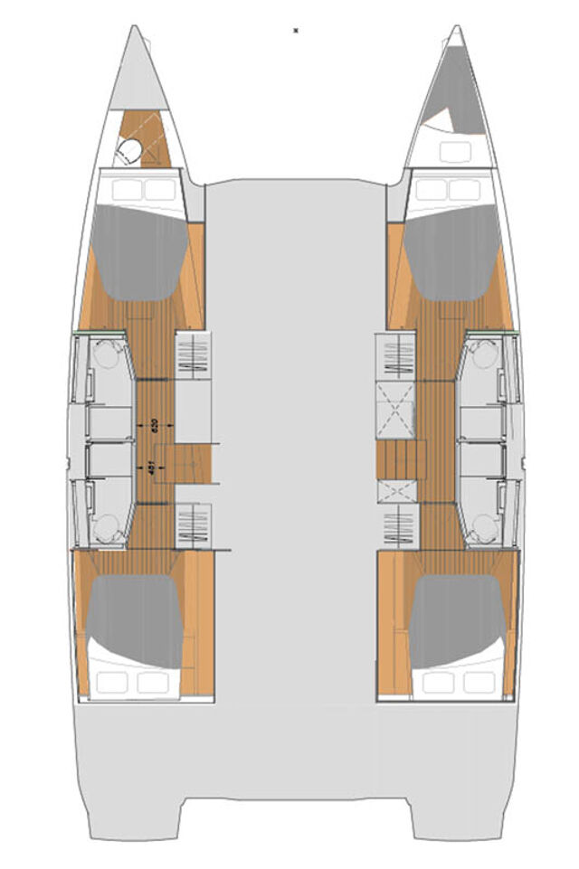 Fountaine Pajot Elba 45 - 4 + 1 cab. Ocean’s Twelve 