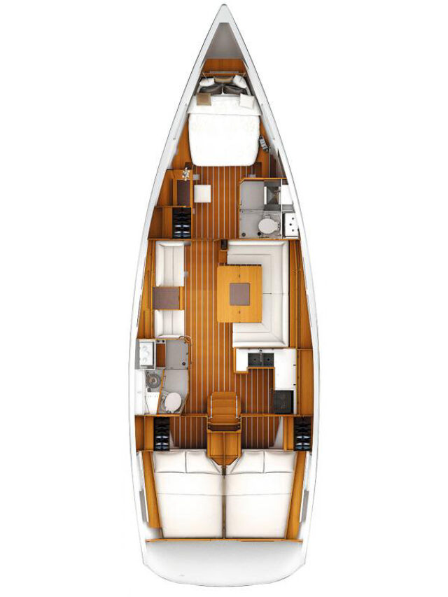 Sun Odyssey 449 - 3 cab. Elissa
