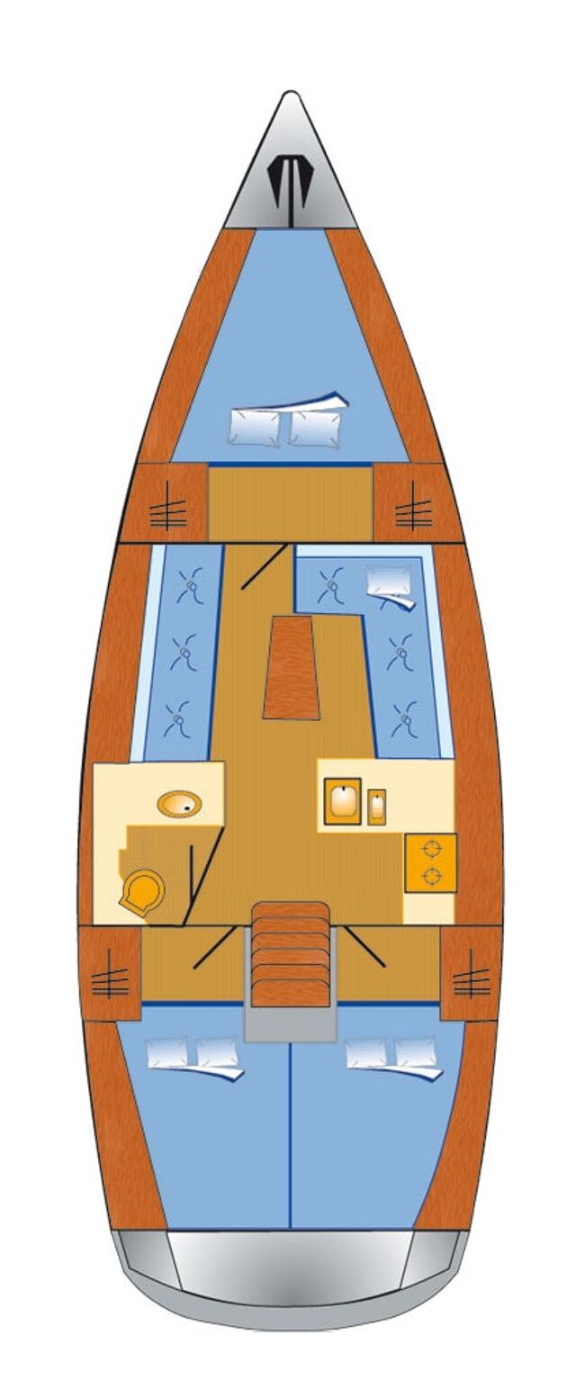 Bavaria Cruiser 37 - 3 cab. Bibi
