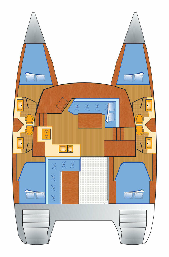 Fountaine Pajot Lucia 40 - 4 cab. Leon