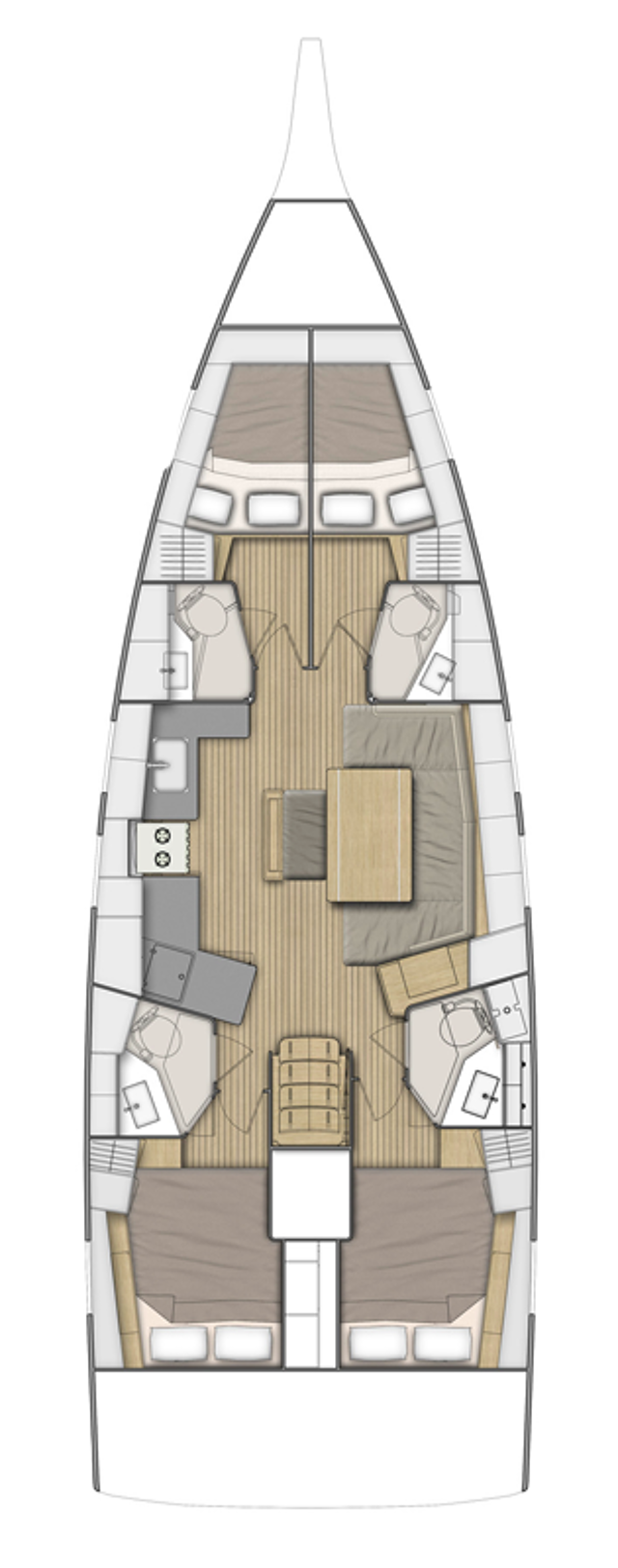 Oceanis 46.1 - 4 cab. Pamina